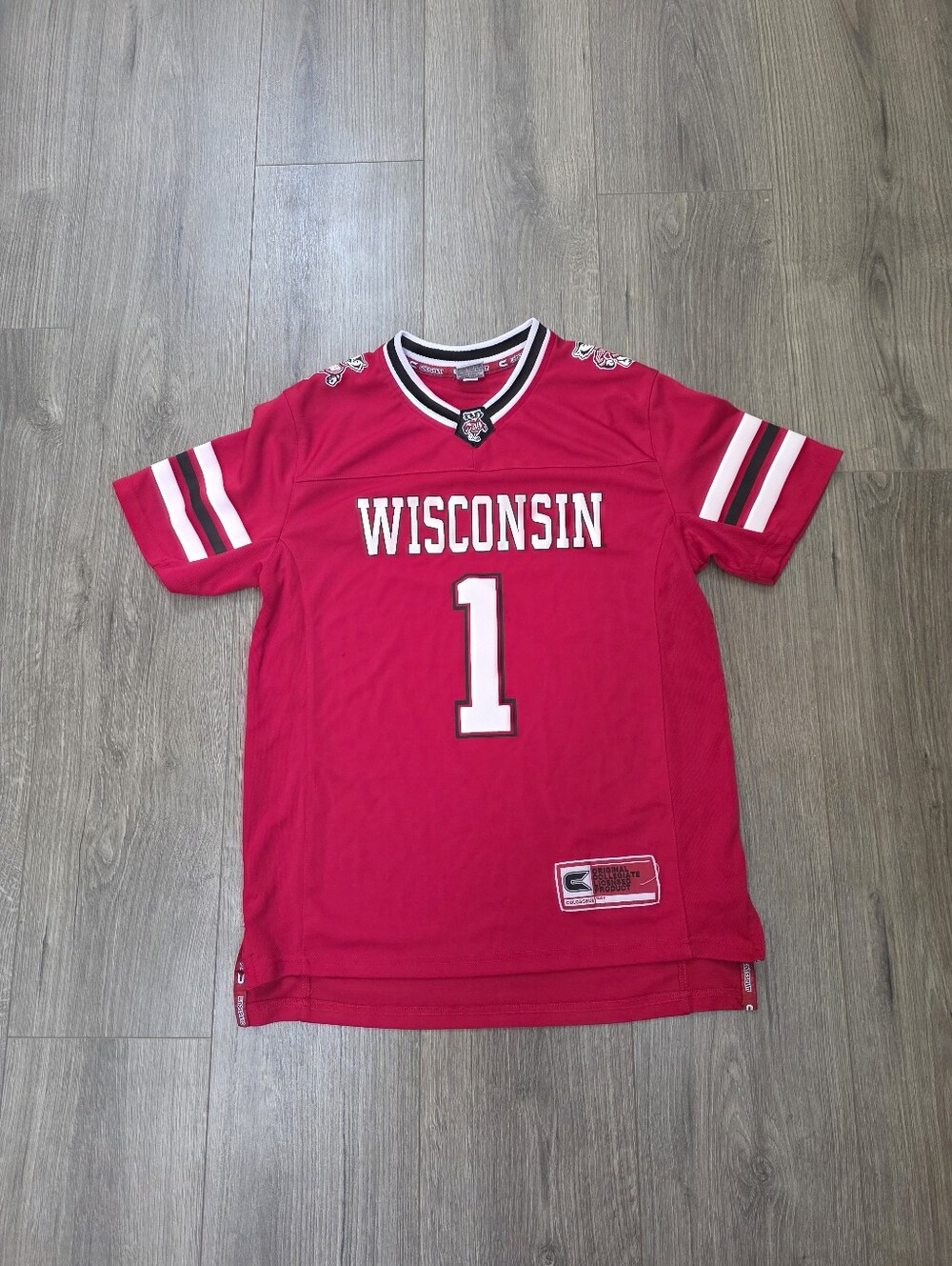 Wisconsin Badgers Football Jersey Youth Size Medium